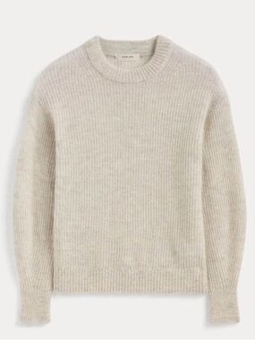 Everlane Alpaca Cocoon Sweater in Almond